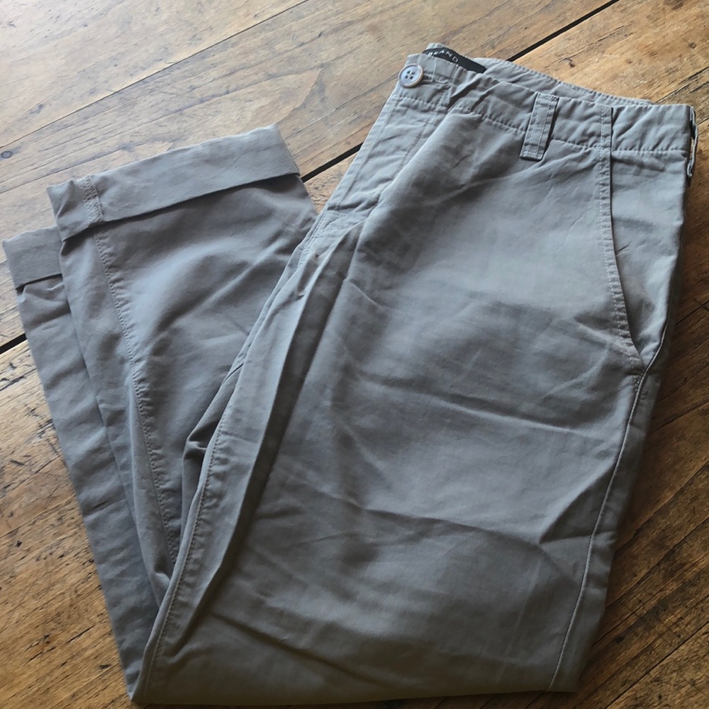 J Brand dark khaki chino pant